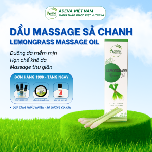 Dầu massage Sả Chanh (Lemongrass) Adeva Noni 100ML