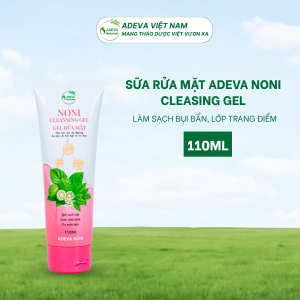 Sữa Rửa Mặt Noni BHA Tốt Cho Da Mụn ADEVA NONI Skincare Làm Sạch Bụi Bẩn, Lớp Trang Điểm